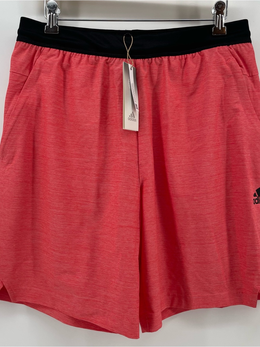 NEW Adidas Men’s Axis Woven 3.0 Aeroready Athletic Training Shorts Coral Pink M
